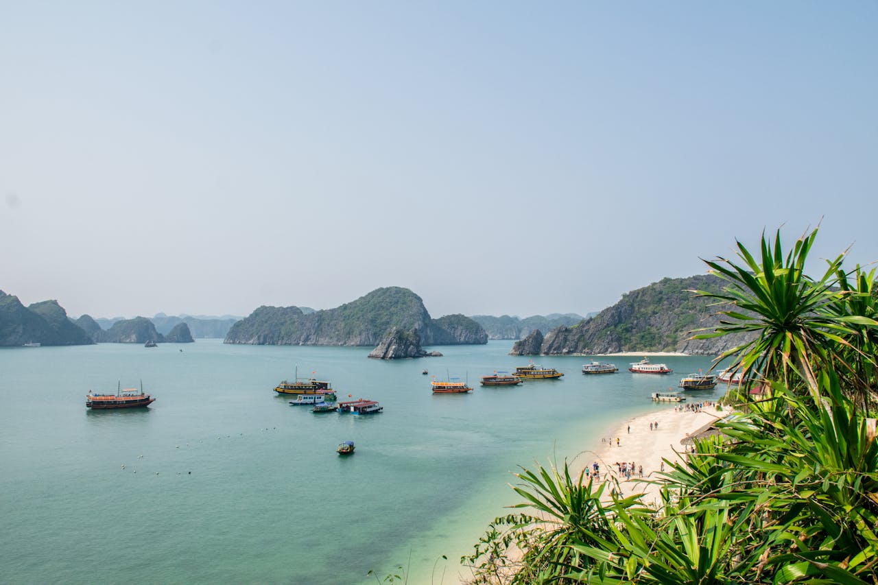 Vietnam Beach Boats