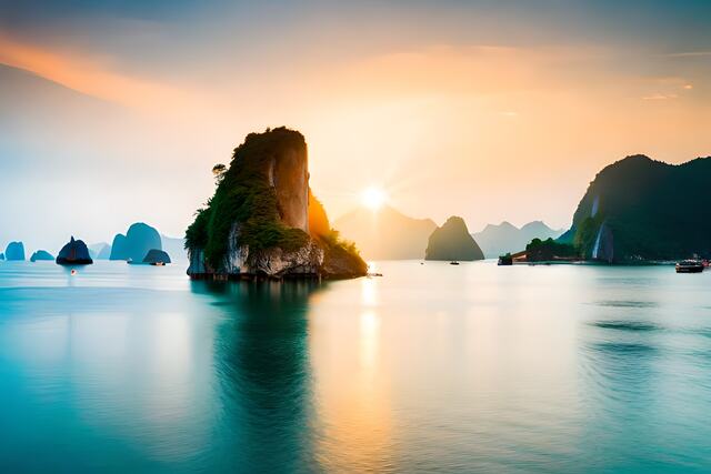 Halong Bay in Vietnam
